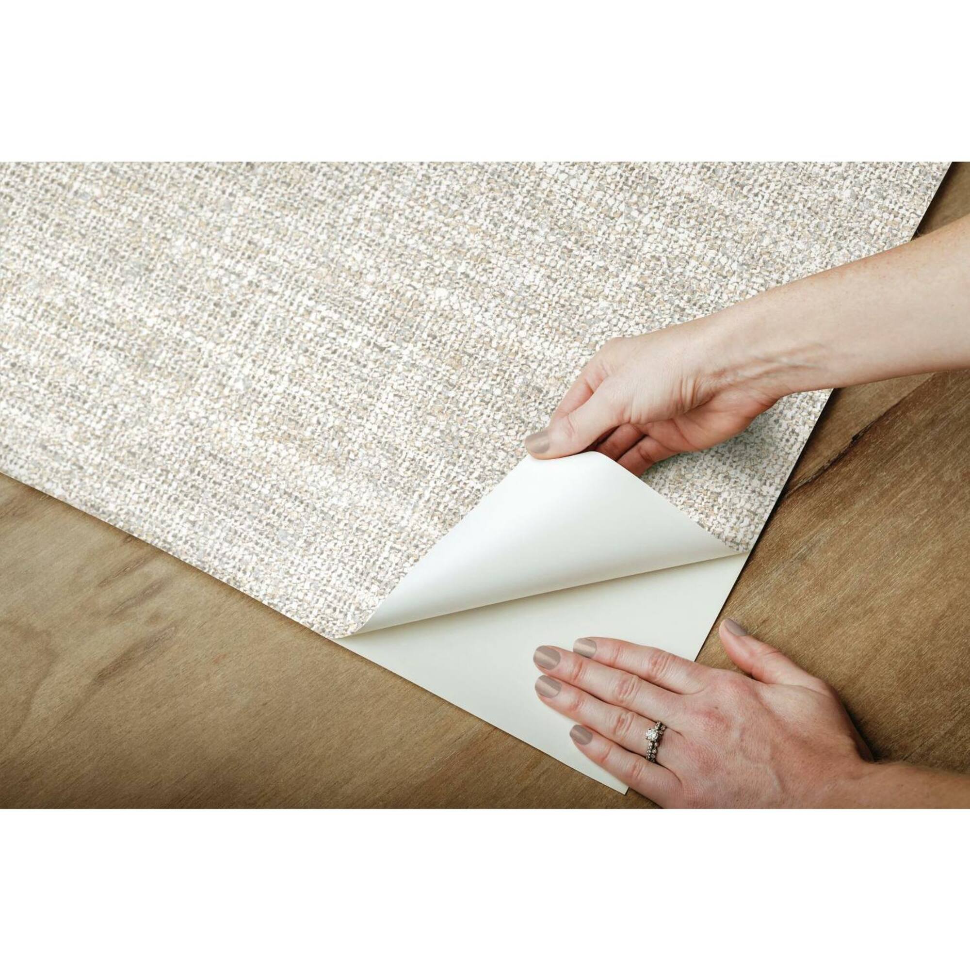 RoomMates Tweed Peel & Stick Wallpaper